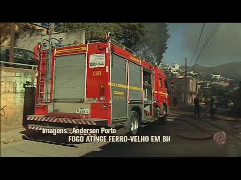 Ferro Velho Pega Fogo Em Bh Tv Alterosa